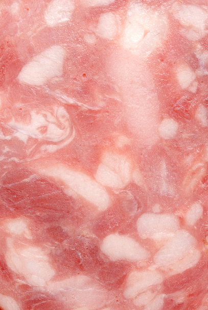 Ham slice closeup - Foto, Bild
