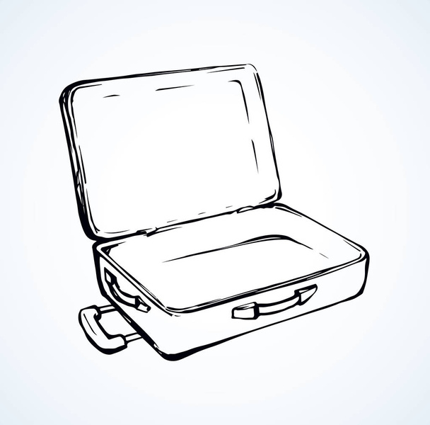Une valise. Dessin vectoriel
 - Vecteur, image
