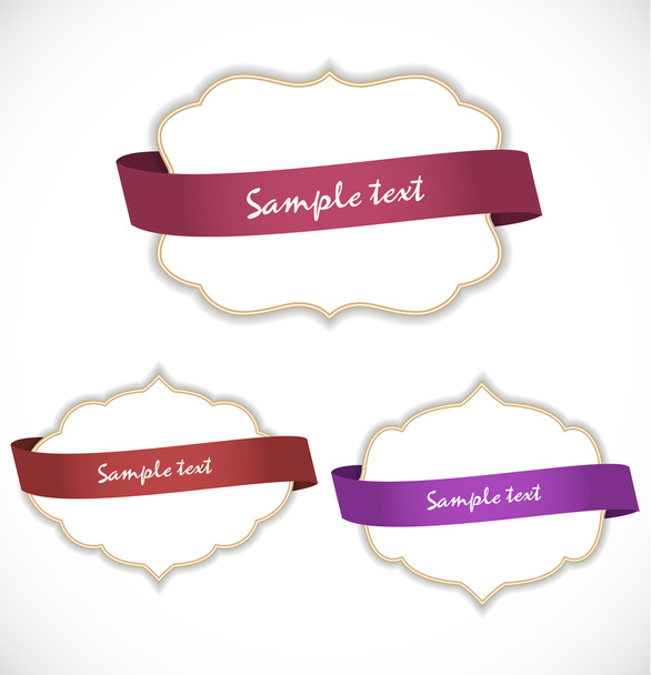 Labels - Vector, Image