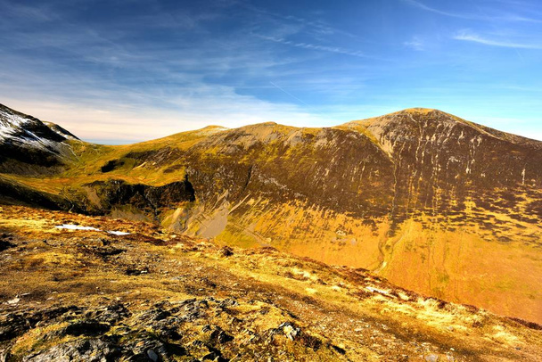 Grisdale Pike and the Coledale valley - Photo, Image