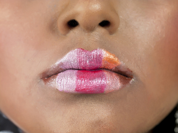 different color lipsticks - Foto, Bild