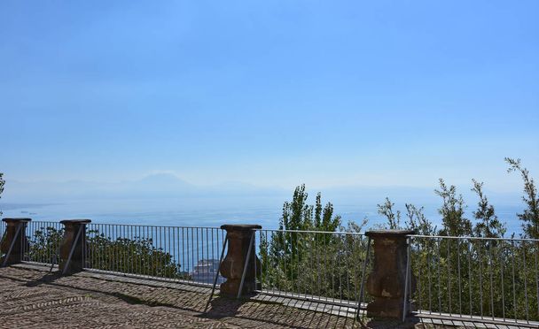 Italy, Naples, View of the Gulf from the Certosa of San Martino. - Photo, Image
