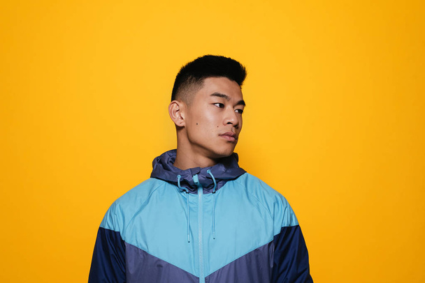 Portrait of young asian boy with sportswear. - Foto, Bild