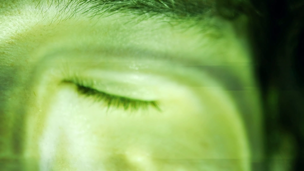 Menschliches Auge - Filmmaterial, Video