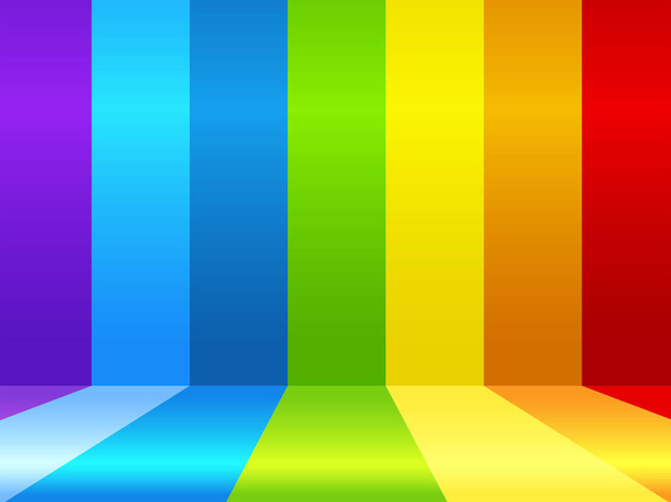 Дизайн тла з веселковими кольорами
 - Вектор, зображення