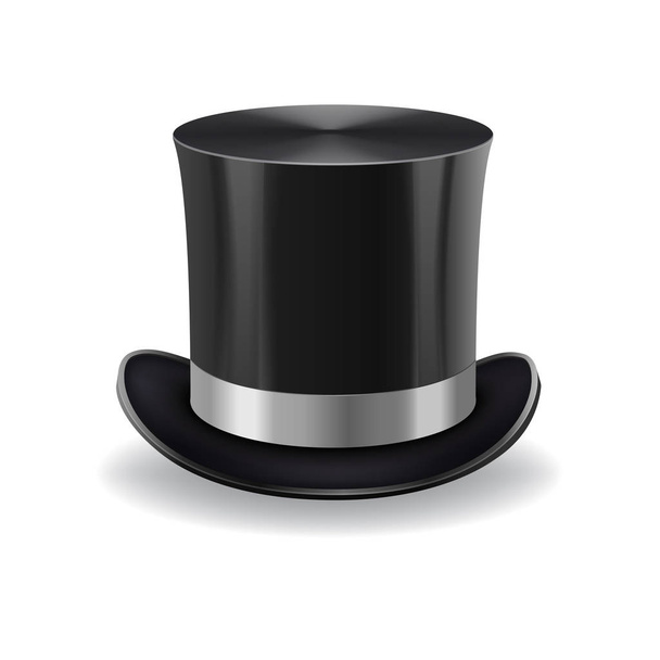 musta herrasmies hattu
 - Vektori, kuva