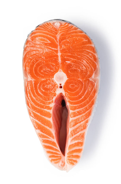 Fetta di salmone di pesce rosso
 - Foto, immagini