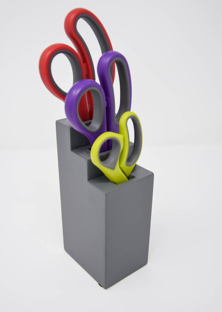 Colourful Scissor set - Photo, Image