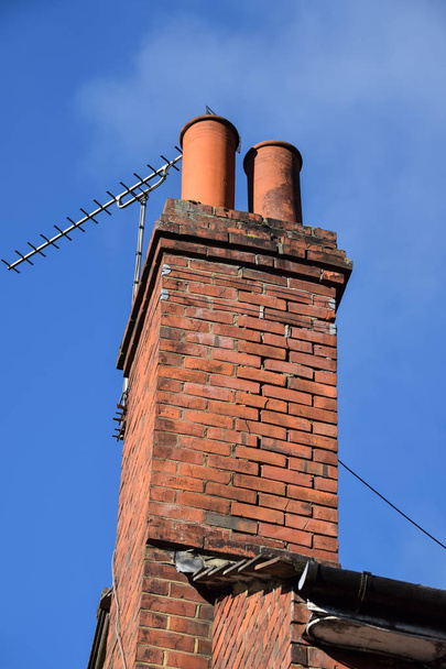 Two potted chimney - Photo, Image
