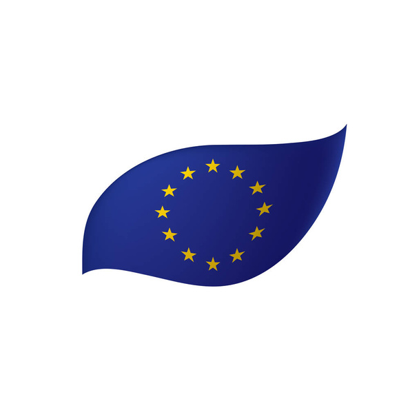 União Europeia bandeira, ilustração vetorial
 - Vetor, Imagem