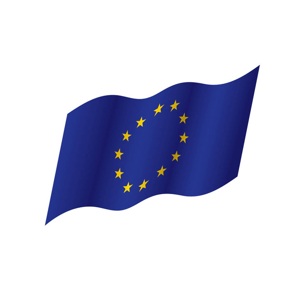 Euroopan unionin lippu, vektorikuva - Vektori, kuva