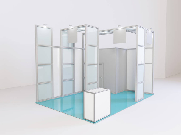 Выставочный стенд, Круглый Выставочный стенд, 3D визуализация выставочного оборудования, место на площадке
 - Фото, изображение