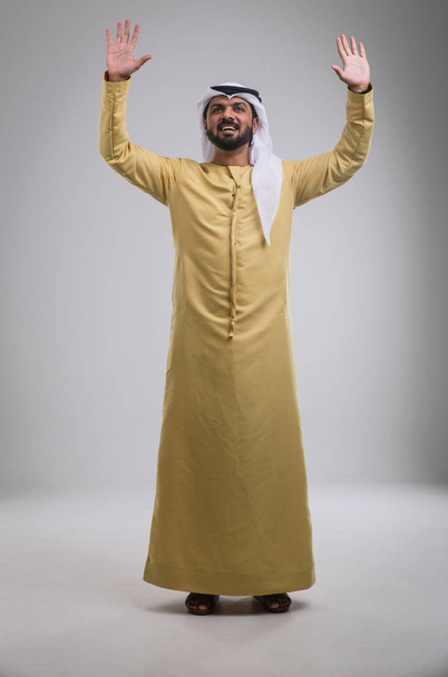 Arabic handsome man studio portraits - Fotó, kép