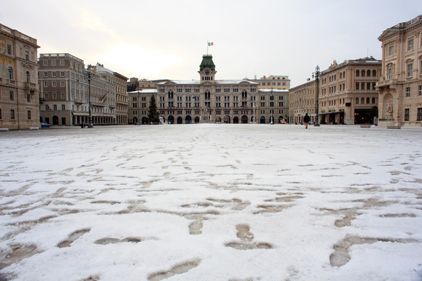 Trieste covered by snow - Photo, Image