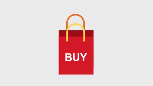 comercio electrónico de compras en línea - Metraje, vídeo