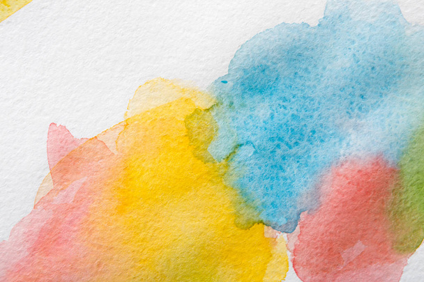 Abstract watercolor spots painted texture background - Fotografie, Obrázek