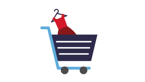 online shopping business - Video, Çekim