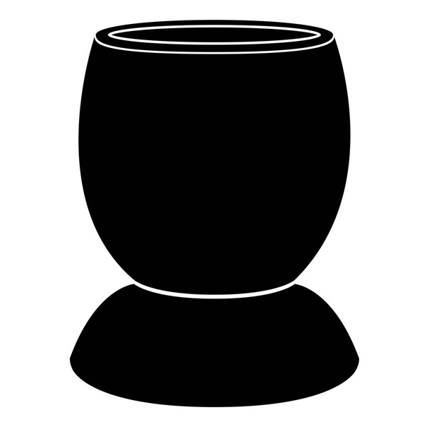 Empty flower pot icon - Vettoriali, immagini