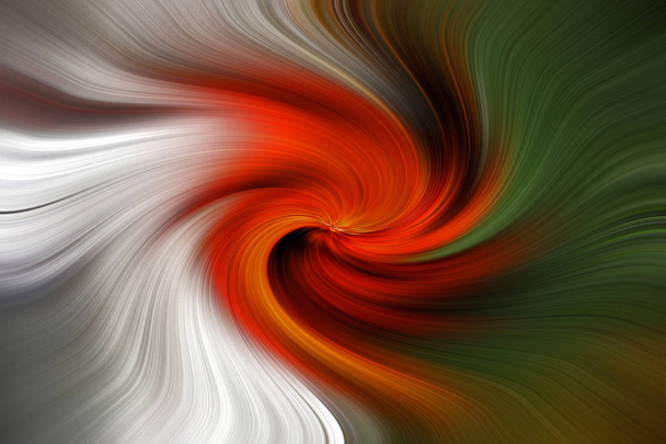 abstract digital art swirl effect - Photo, Image