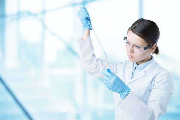Young female scientist - Photo, image