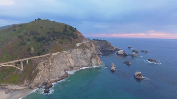 Big Sur incroyable littoral, Californie, États-Unis, vidéo
  - Séquence, vidéo