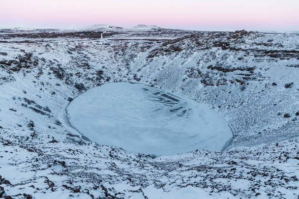 frozen lake - Photo, Image
