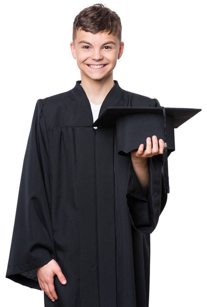 Graduate teen boy student - Fotó, kép