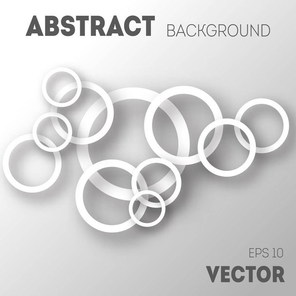 Abstract background of circles. - Vetor, Imagem