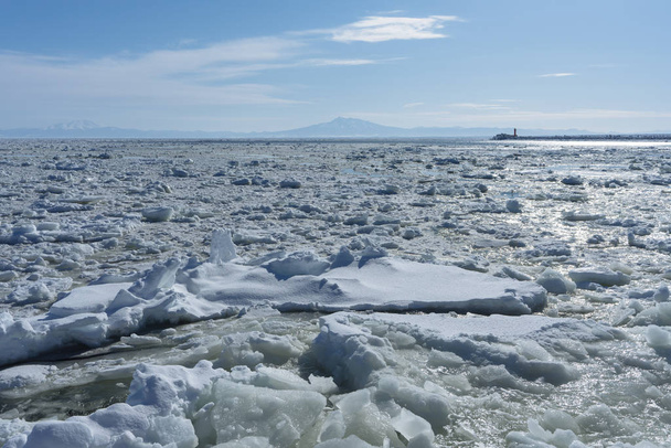 drift ice in hokkaido - Фото, зображення