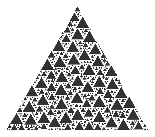 Kształt ikony rysunek trójkąta - Wektor, obraz