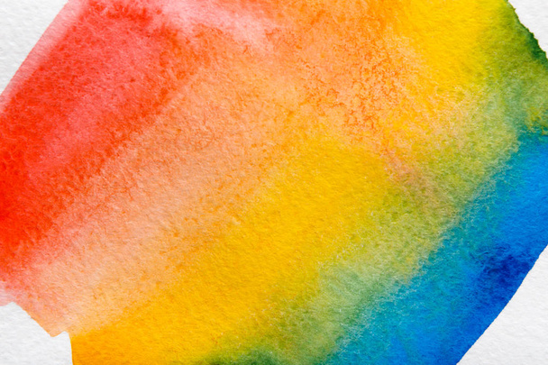 Colorato come arcobaleno astratto acquerello dipinto texture sfondo
 - Foto, immagini
