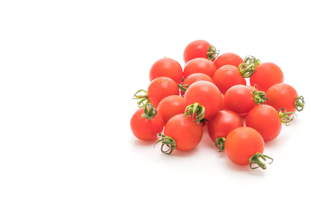 fresh tomatoes on white background - Foto, afbeelding
