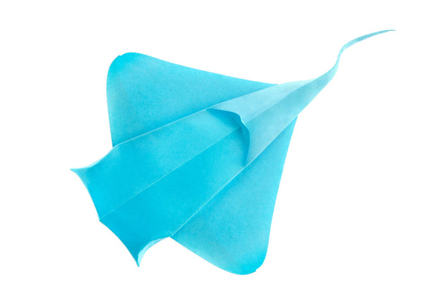 Azul oceano raio de origami
 - Foto, Imagem