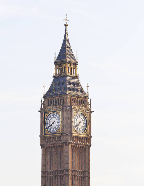 Big Ben, Westminster Sarayı, Londra, İngiltere, saat kulesi - Fotoğraf, Görsel