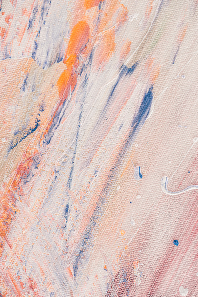 yağlı boya ile soyut çok renkli duvar kağıdı splatters - Fotoğraf, Görsel