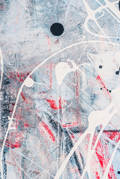 abstract texture with artistic paint splatters - Φωτογραφία, εικόνα