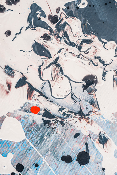 крупним планом розбризкувачі олійної фарби на абстрактному фоні
  - Фото, зображення