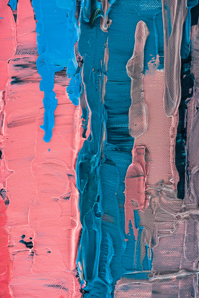 abstract artistic texture with multicolor brush strokes - Fotoğraf, Görsel