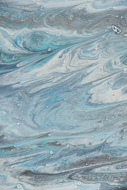 abstract background with light blue acrylic paint  - Valokuva, kuva