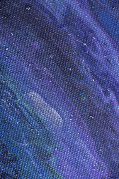 abstracto creativo textura púrpura con pintura al óleo
   - Foto, Imagen