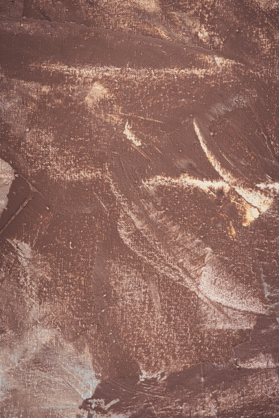 primo piano di pennellate marroni su sfondo astratto
   - Foto, immagini