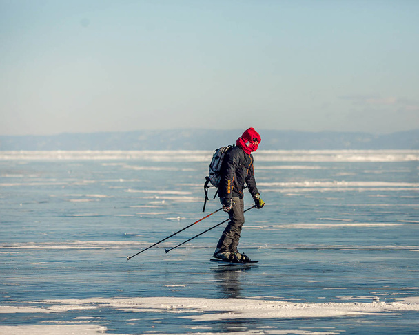 winter nature of Lake Baikal - Fotografie, Obrázek