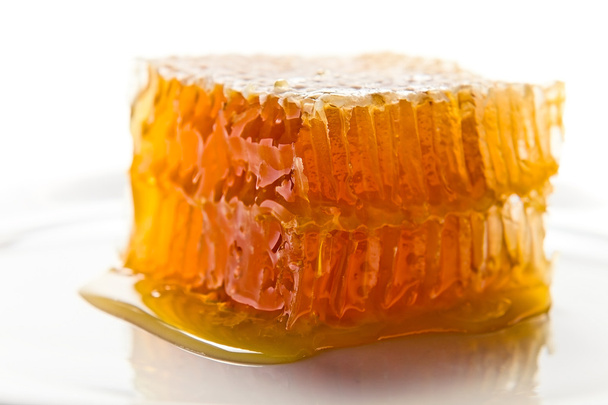 sweet honeycomb with honey - Photo, Image