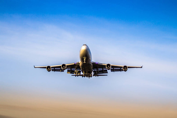 Airplane ist landing - Photo, Image