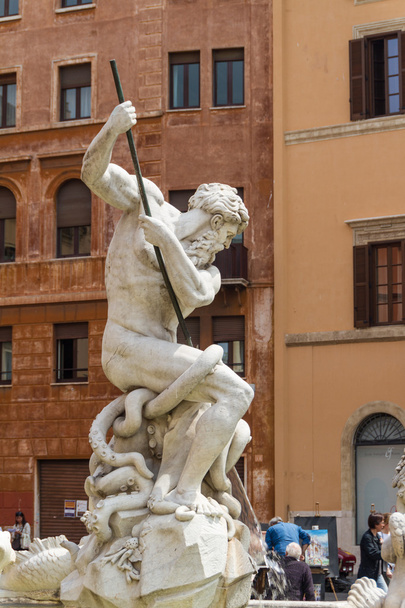 Piazza Navona, Rom, Italien - Foto, Bild