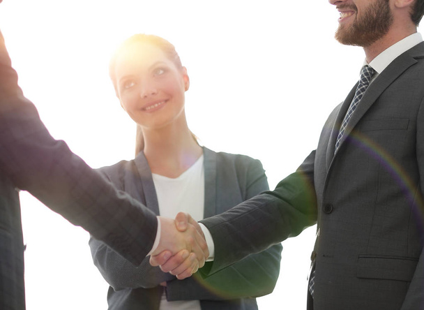 reliable handshake of business people - Photo, Image