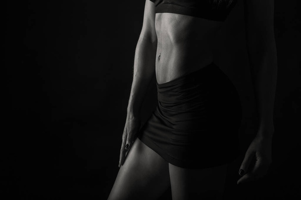 women sexy fitness model - Фото, изображение