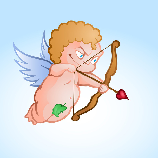Angel Cupido. Ilustración vectorial
. - Vector, Imagen
