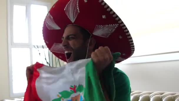 Meksika Fan evde kutlama - Video, Çekim