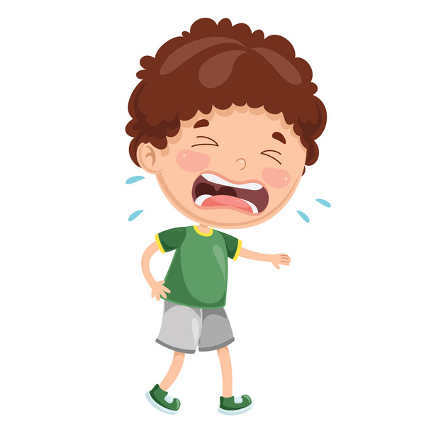 Вектор детского плача
 - Вектор,изображение
